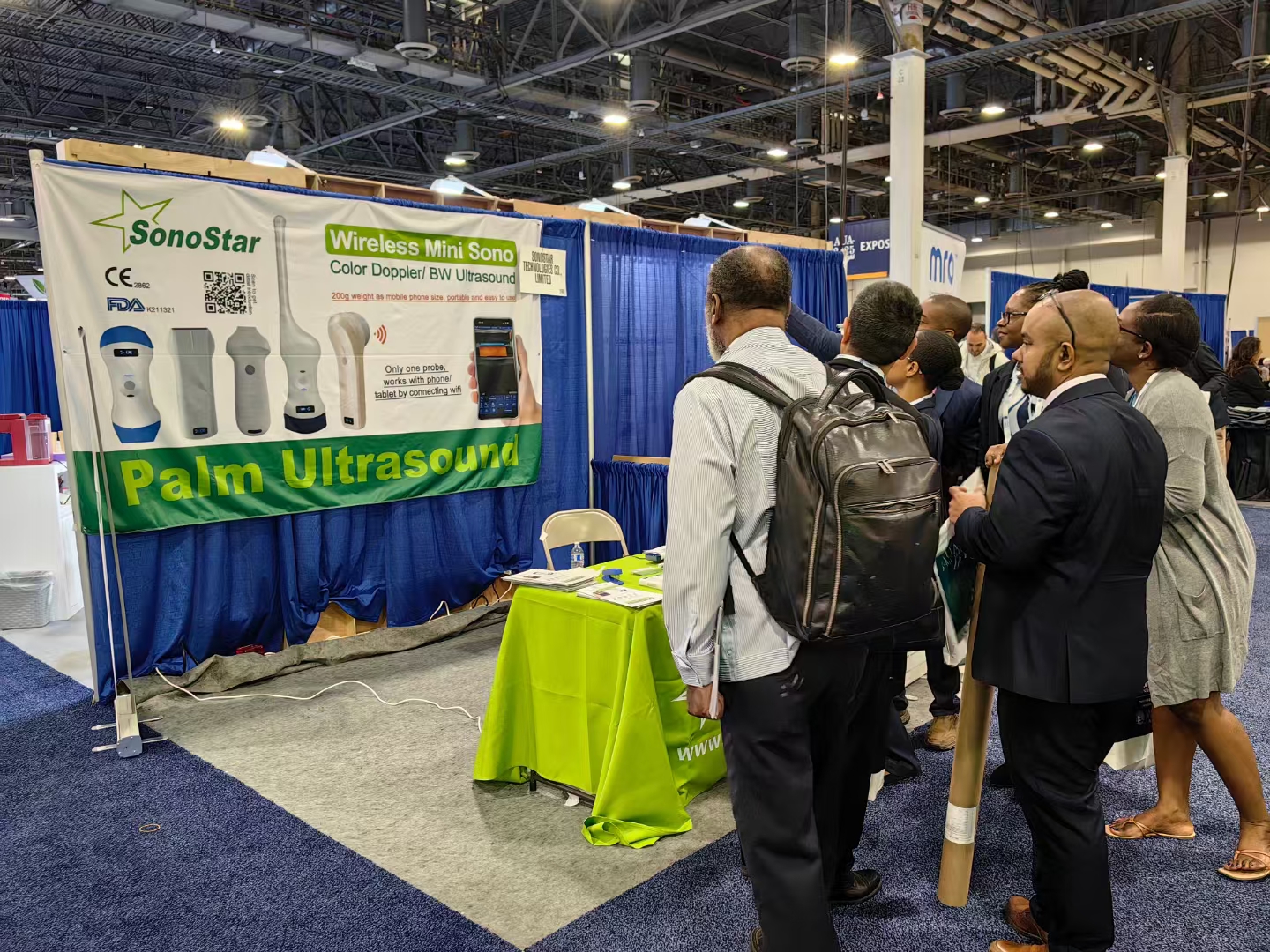 SonoStar successfully participated in the American Urology Annual Conference, with many customers ga